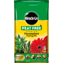 Miracle-Gro Peat Free Houseplant Potting Mix - 10L
