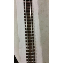S Scale Model 37 in. Straight Flexible Phantom Tinplate Wood Ties