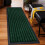 Milano (Green, 45 x 75 cm) Heavy Duty Rubber Mat  Hall Hallway Kitchen Runner 1