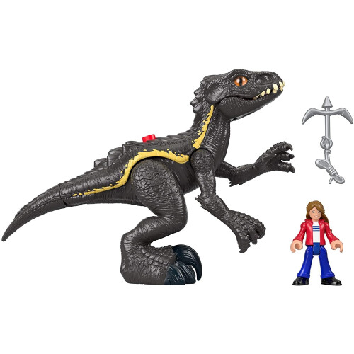 Jurassic World Imaginext Indoraptor and Maisie 2
