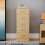 Vida Designs (Pine) Riano 5 Drawer Narrow Chest Bedroom Storage Unit 6