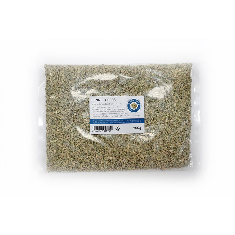 Intralabs Fennel Seeds 200G