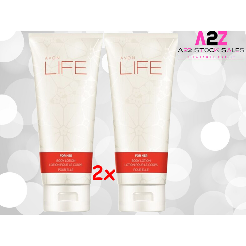 2x Avon Life for Her Body Lotion - 150ml