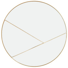 Habitat Kade Round Sectional Mirror - Gold - Refurbished