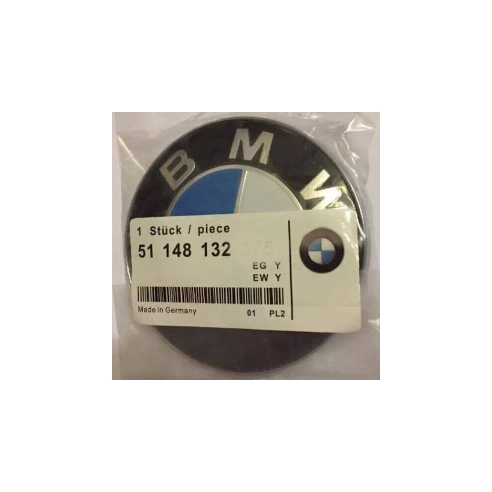 Aftermarket Bmw Bmw 74Mm Badge Emblem For Bonnet & Boot - 2/3/4 Series (Oem Part 51148219237)