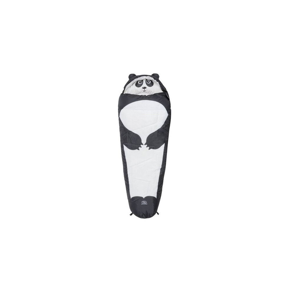 Highlander Junior Childs 'Mummy Shape' Sleeping Bag | Panda