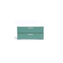 40 ft. N Scale Capital Container with Magnetic - Pack of 2