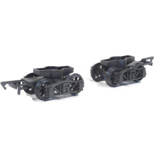 HO gauge PR. Diamond Frame Bogies, Spoked Wheels