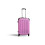 (Pink, Medium) Hampton & Stewart Spinner wheel HardShell Suitcase 1
