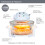 Quest Quest 43890 12 Litre Halogen Oven / Low Fat Multi-Function Glass Oven 5