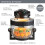 Quest Quest 43850 Electric Multi-Function 17L Air Fryer Oven with Extender Ring 5