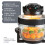 Quest Quest 43850 Electric Multi-Function 17L Air Fryer Oven with Extender Ring 7