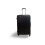 (Black, Large) Hampton & Stewart Spinner wheel HardShell Suitcase 1