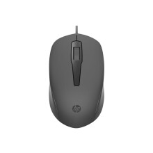 HP 150 - Mouse - right and left-handed - optical - wired - USB - black - for OMEN by HP Laptop 16, Victus 15L by HP, Vic