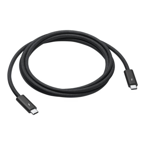 Apple Apple Thunderbolt 4 Pro - USB cable - USB-C (M) to USB-C (M) - USB 3.1 Gen 2 / Thunderbolt 3 / Thunderbolt 4 - 1.8 m - D
