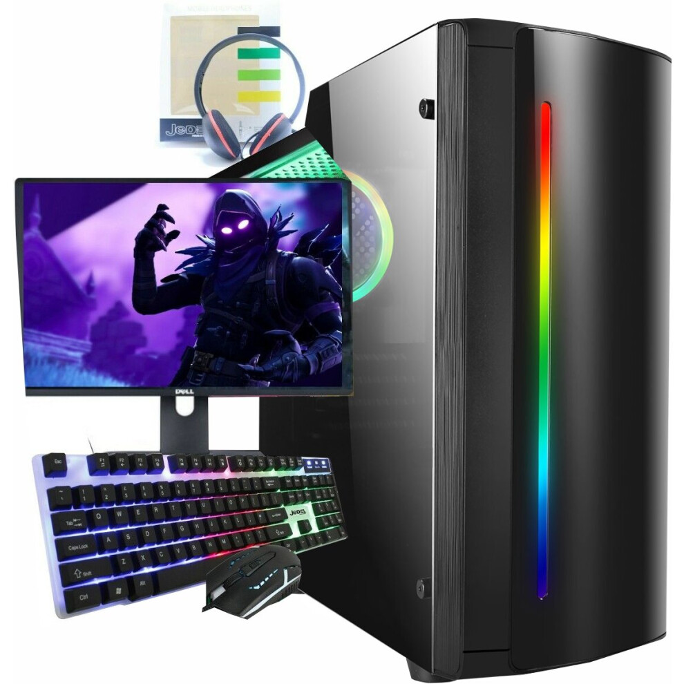 Fast Intel Core I7 Gaming Pc Computer 8Gb Ram 1Tb Hdd W 10 Gt730 2Gb 5060936450435