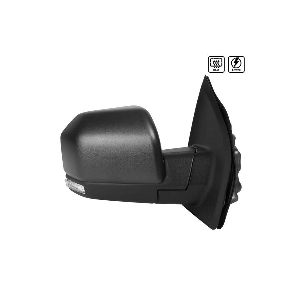 Towing Right Mirror For 2015-2017 Ford F150 - Black 752516049003