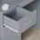 Vida Designs (Grey) Riano 3 Drawer Dressing Table Makeup Computer Desk 3