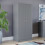 Home Discount (Grey) Riano 2 Door Wardrobe Hanging Rail Shelf Storage 1