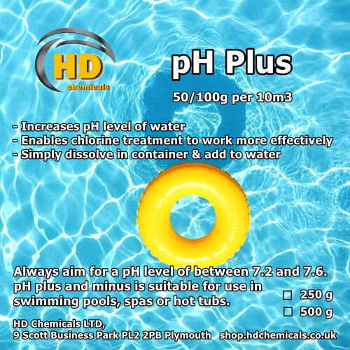 (pH PLUS, 250g) pH Plus ph increaser pH Minus pH Decreaser