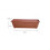 2 Slim Venetian Window Box Trough Planters 60cm Plastic Pot Terracotta 5