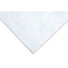 White Acrylic Glitter Felt Fabric 23 x 30cm Crafts