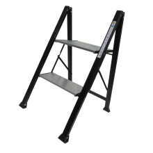 Folding 2 Step Stool Ladder 150KG (Anti-Slip Foldable Double DIY)