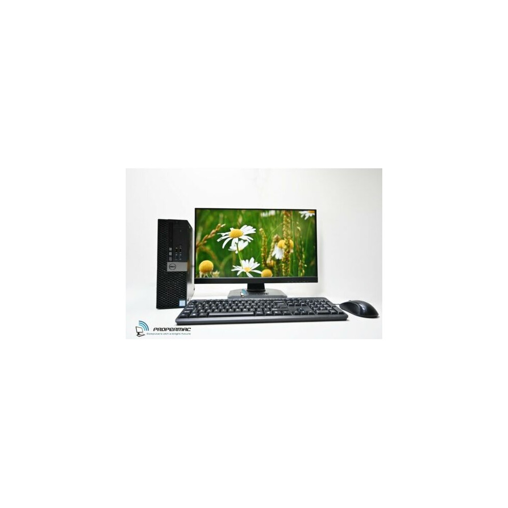 Single 22" Monitor Screen Office Home Pc Bundle 6Th Gen 8Gb 240 Ssd 5060935980575