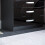 Home Discount (Black) Hulio 4 Drawer Chest Bedroom Garment Storage Gloss 5
