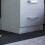 Home Discount (White) Hulio 2 Drawer Bedside Table Cabinet Nightstand 9