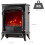 NETTA NETTA Arch Fireplace Stove Heater with Flame Effect - Black 7