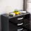 Home Discount (Black) Hulio 4 Drawer Chest Bedroom Garment Storage Gloss 3