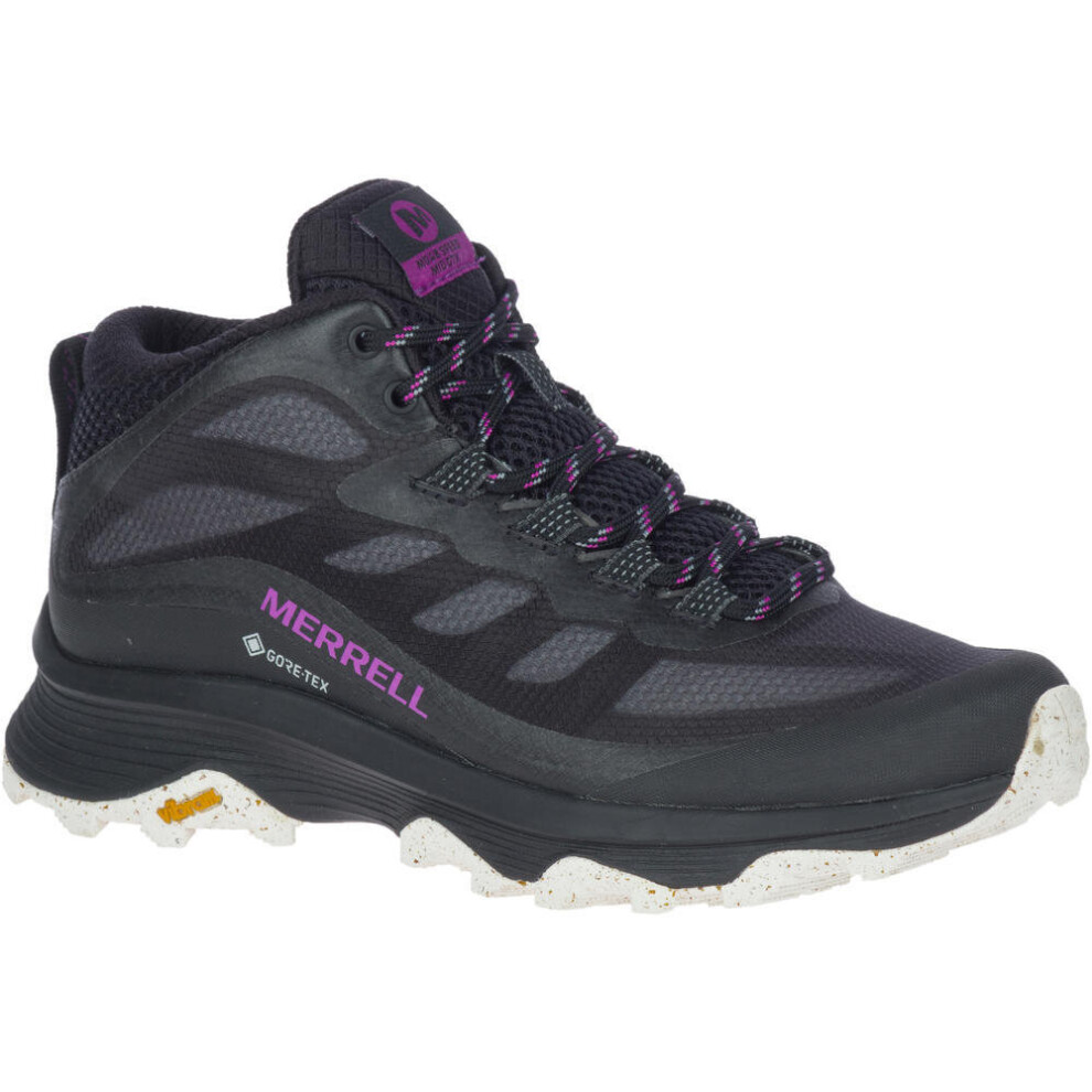 (Black, 6.5) Merrell Ladies Moab Speed Mid Gtx Boot RRP 135