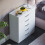 Vida Designs (White) Hulio 5 Drawer Gloss Chest - Bedroom Storage Unit 6