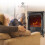 NETTA NETTA Arch Fireplace Stove Heater with Flame Effect - Black 4