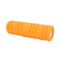 (Orange) Pilates Yoga Foam Roller for Back Massage Exercises Physical Therapy Home Gym