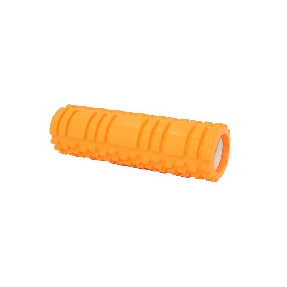 (Orange) Pilates Yoga Foam Roller for Back Massage Exercises Physical Therapy Home Gym