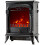 NETTA NETTA Arch Fireplace Stove Heater with Flame Effect - Black 1