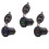 (Blue) Dual USB Car Recharger Cigarette Lighter Socket 2