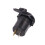 (Blue) Dual USB Car Recharger Cigarette Lighter Socket 13