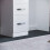 Vida Designs (White) Hulio 3 Drawer Wooden Dressing Table Desk 4