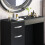 Vida Designs (Black) Hulio 3 Drawer Wooden Dressing Table Desk 5