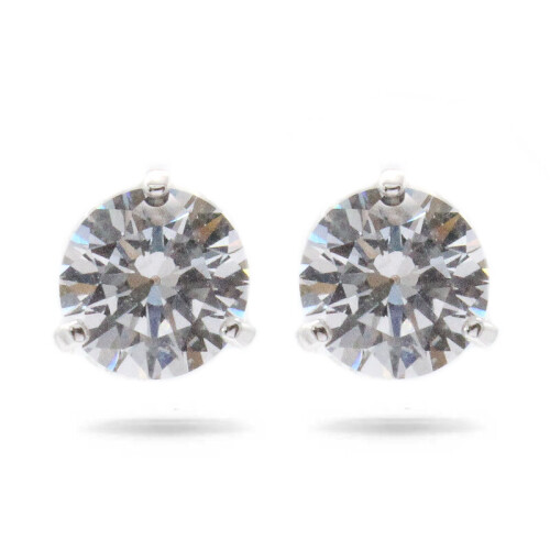 Swarovski Swarovski Solitaire Silver Earrings