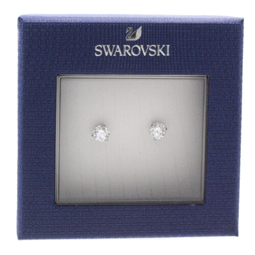 Swarovski Swarovski Solitaire Silver Earrings 2