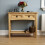 Home Discount Corona 2 Drawer Console Table Hallway Shelf Storage 3