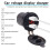 (Blue) Dual USB Car Recharger Cigarette Lighter Socket 7