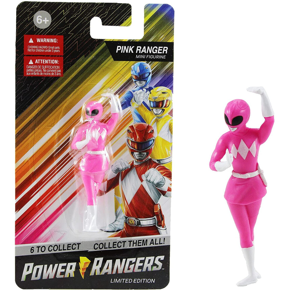 Limited Edition Power Rangers 2.5" Mini Figure - Pink Ranger