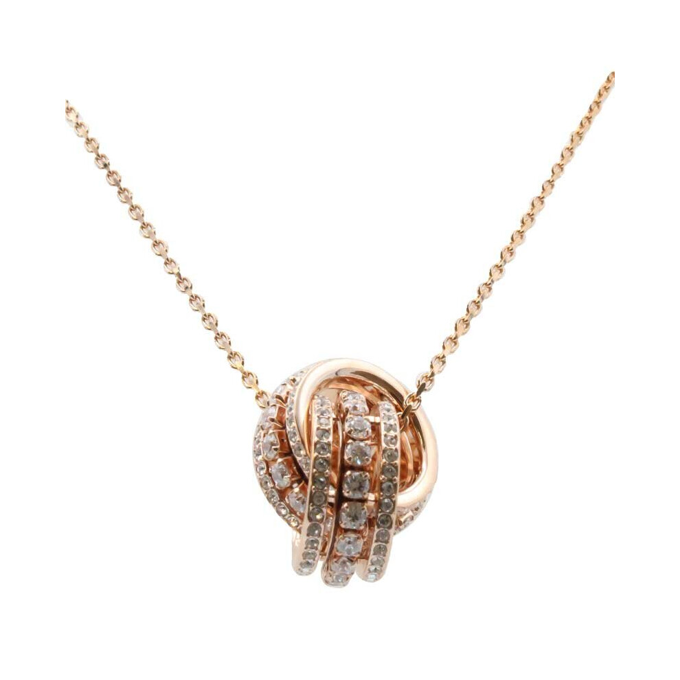 Swarovski Further Rose Necklace Gold
