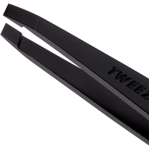 Tweezerman Black Matte Slant Tweezer 2