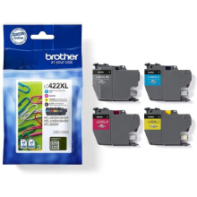 Set van 4 cartridges LC422XLVAL - BROTHER - Voor Business Smart MFC-J5340DW, MFC-J5345DW, MFC-J5740DW, MFC-J6540DW en MFC-J6940DW